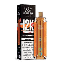 Load image into Gallery viewer, NN - Cool Mango Al Fakher Crown Bar Crystal V2 Disposable 6mg