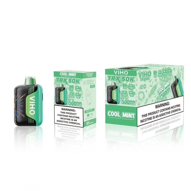 40000 puffs vape Cool Mint Flavor VIho TRX 50K Disposable Vape Puffs