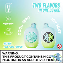 Load image into Gallery viewer, Cool Mint / Icy Mint UT Disposable Vape 50K
