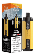 Load image into Gallery viewer, Cool Mango Crown Bar 12K Sound Al Fakher Disposable Vape