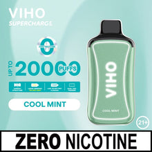 Load image into Gallery viewer, Cool Mint / 0 mg Viho Supercharge 0% Zero Percent 20K Disposable Vape
