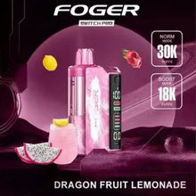 Load image into Gallery viewer, Dragon Fruit Lemonade (New Flavor Release October 2025) / Pod Only Foger Switch Pro Kit Disposable 30K