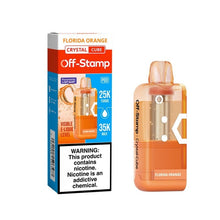 Cargar imagen en el visor de la galería, ( Pod Only ) - Charger Kit Required / Florida Orange (Crystal Cube) Off Stamp X Cube Crystal Cube 35K