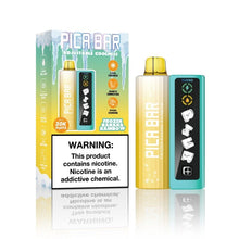 Load image into Gallery viewer, Frozen Banana Rainbow (Adjustable Coolness) Pica Bar Tuning Vape Disposable 30K FULL KIT