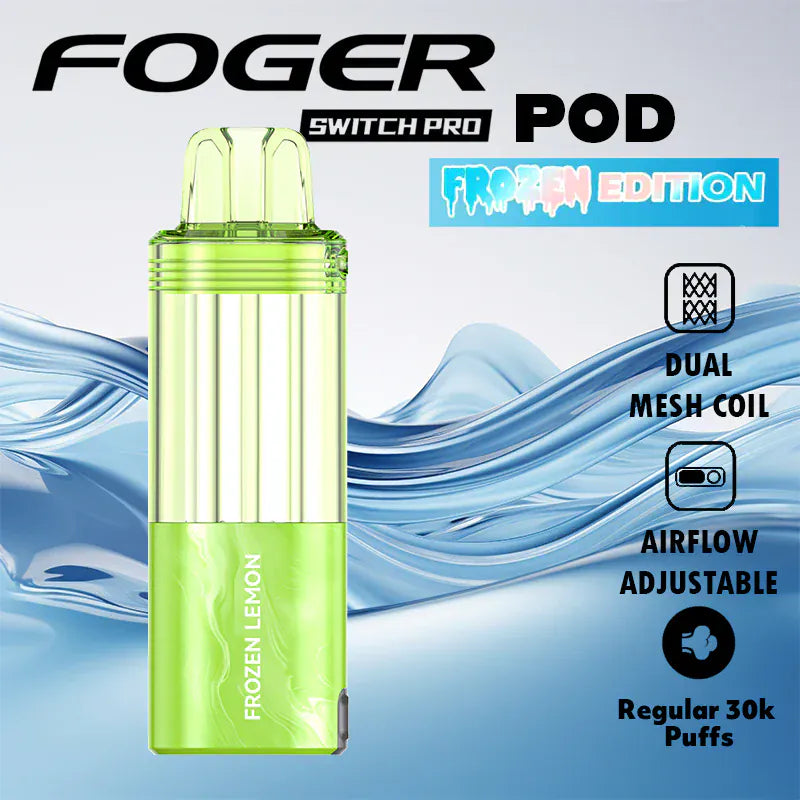 Shop Frozen lemon Foger Switch Disposable Vape 30K Puffs Shop Frozen lemon Foger Switch Disposable Vape 30K Puffs
