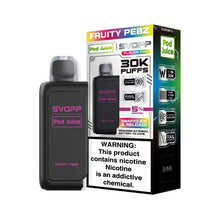 Load image into Gallery viewer, Fruity Pebz (Pod Only) Pod Juiceee SVOPP 30k Disposable Flavor Pod and Battery