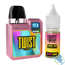 Cargar imagen en el visor de la galería, Future Purple (50mg Twist - Pink Punch Lemonade) GeekVape Digiflavor Digi-Q Pod System Starter Kit With 2 x 2ML GeekVape Q Cartridge & 10ML E-Liquid Bottle