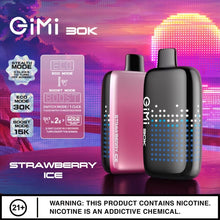 Cargar imagen en el visor de la galería, Strawberry Ice Gimi 30k vape