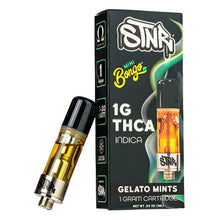Load image into Gallery viewer, Gelato Mintz (Indica) STNR Thca Mini Bongo 1gm Cartridge