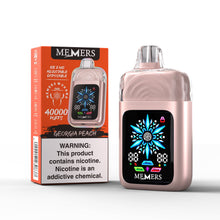 Load image into Gallery viewer, Georgia Peach MEMERS WUKONG V40000 DISPOSABLE VAPE 40K PUFFS