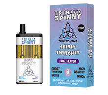 Load image into Gallery viewer, Ghost Train Haze & High Gravity Trinity Spinny THCP Spin it Switch it Disposable 6000MG