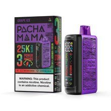 Load image into Gallery viewer, Grape Ice Pacha Mama Vape 25K Disposable