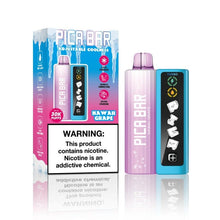 Load image into Gallery viewer, Hawaii Grape (Adjustable Coolness) Pica Bar Tuning Vape Disposable 30K FULL KIT