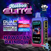 Cargar imagen en el visor de la galería, Hawaiian Rainbow Hotbox Elite Disposable Vape upto 50K
