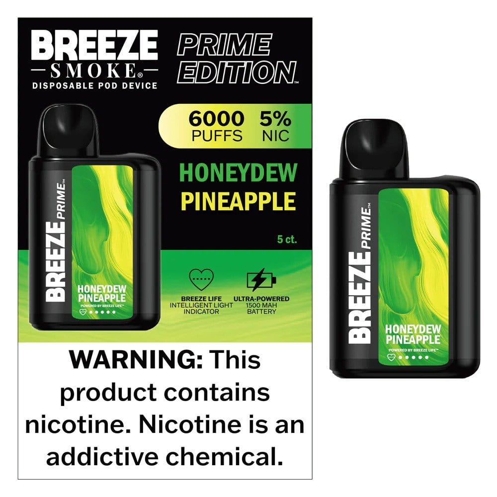 HoneyDew Pineapple Breeze Prime Disposable Vape20.99