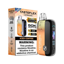 Cargar imagen en el visor de la galería, Iced Coffee TasteFlex Ultralock Disposable Vape 50K
