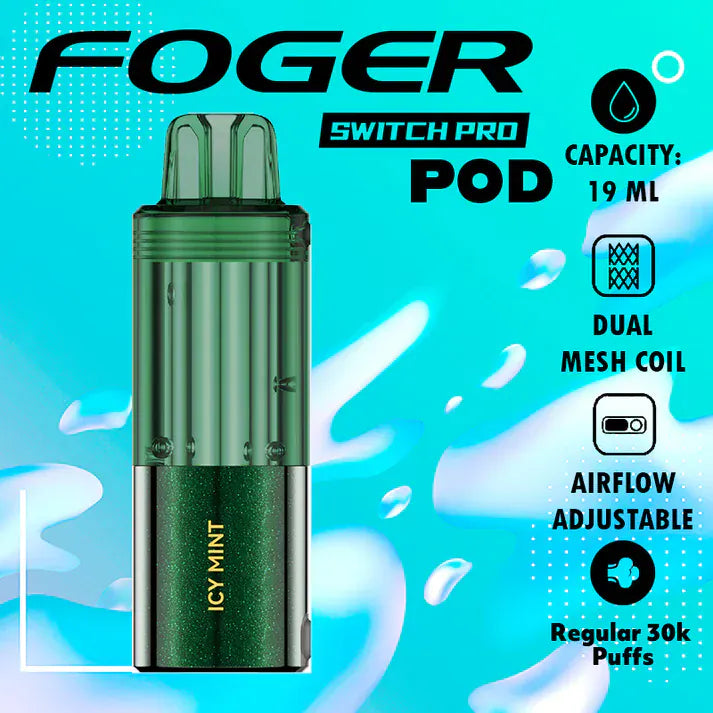 Fogger Vape Refill Pods Foger Switch Pro Replacement Refill Pod .99 Fogger Vape Refill Pods Foger Switch Pro Replacement Refill Pod .99