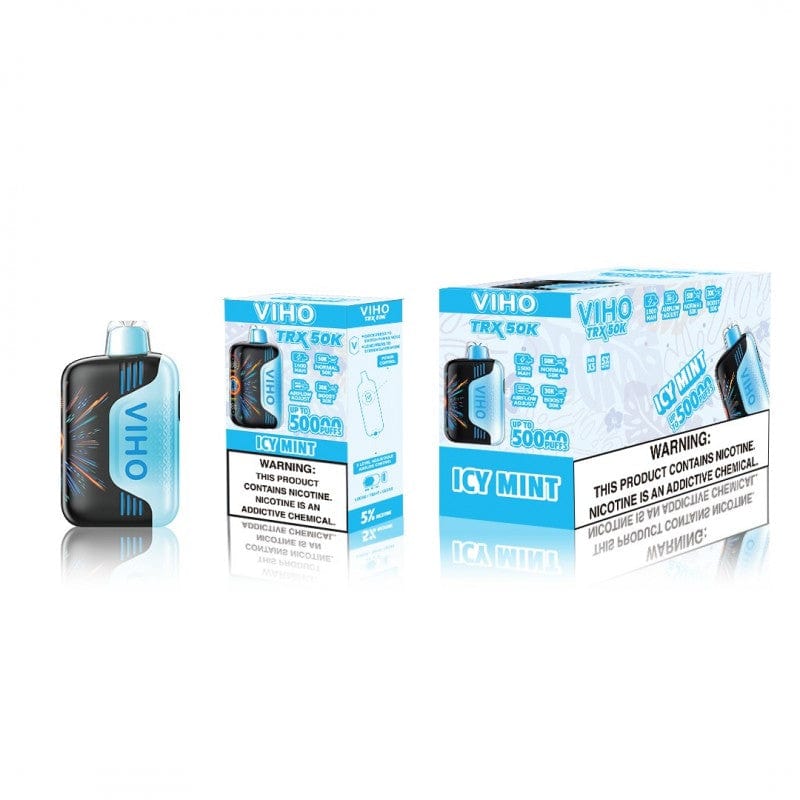 elf bar vape uk Icy Mint Viho TRX 50K Disposable Vape Puffs