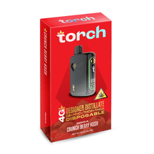 Load image into Gallery viewer, Indica - Crunch Berry Kush Torch Designer Distillate Disposable