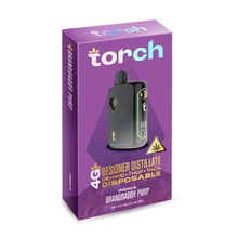 Load image into Gallery viewer, Indica - Granddaddy Purp Torch Designer Distillate Disposable