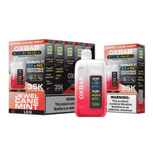 Cargar imagen en el visor de la galería, Jewel Cane Mint (Leo) Pod Juicee Oxbarr Ice Control 35K Disposable