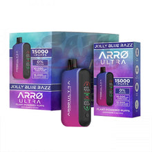 Load image into Gallery viewer, Jolly Blue Razz ARRO - Ultra Zero 0% Nicotine Disposable Vapes