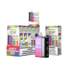 Load image into Gallery viewer, Juicy Rainbow Ice (Taurus II) (Zodiac Edition) Pod Juice Oxbar Magic Maze 2 30K Disposable Vape