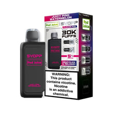 Load image into Gallery viewer, Juicy Pink Watermelon (Pod Only) Pod Juiceee SVOPP 30k Disposable Flavor Pod and Battery