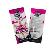 Load image into Gallery viewer, Jungle Juice Hazy Mary Exotic Diamond Infused Pre Roll 1g 3ct