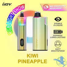 Load image into Gallery viewer, Kiwi Pineapple Ijoy Xp IO 50000 Disposable Vape