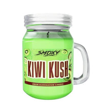 Load image into Gallery viewer, Kiwi Kush Smoxy Odor Eliminator Candle Jar 3.17oz