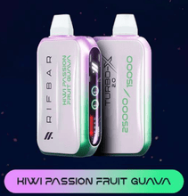 Load image into Gallery viewer, Kiwi Passion Fruit Guava Rifbar Turbo X Disposable 25000