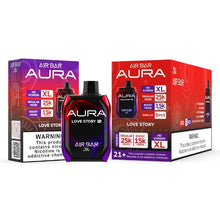Load image into Gallery viewer, Love Story (REPLACED WITH AIR BAR AURA 25K LOVE STORY FLAVOR) Air bar AB10000 Disposable