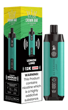 Cargar imagen en el visor de la galería, Lemon Lime / Single Al Fakher Crown Bar Sound Disposable Vape 12000 Puffs