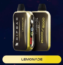 Load image into Gallery viewer, Lemonade Rifbar Turbo X Disposable 25000