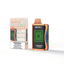 Cargar imagen en el visor de la galería, Lime Berry Orange MTRX MX 25000 Disposable Vape