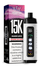 Load image into Gallery viewer, Magic Love Al Fakher Crown Bar Ice Adjust 15000 Disposable