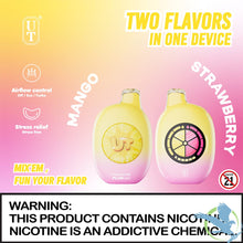 Load image into Gallery viewer, Mango / Strawberry UT Disposable Vape 50K