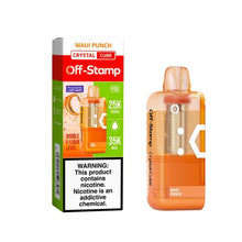 Cargar imagen en el visor de la galería, ( Pod Only ) - Charger Kit Required / Maui Punch (Crystal Cube) Off Stamp X Cube Crystal Cube 35K