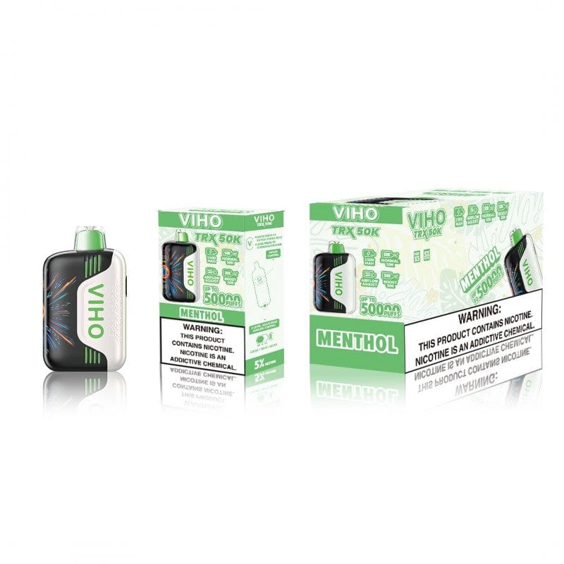 Menthol Viho TRX 50K Disposable Vape Puffs Menthol Viho TRX 50K Disposable Vape Puffs