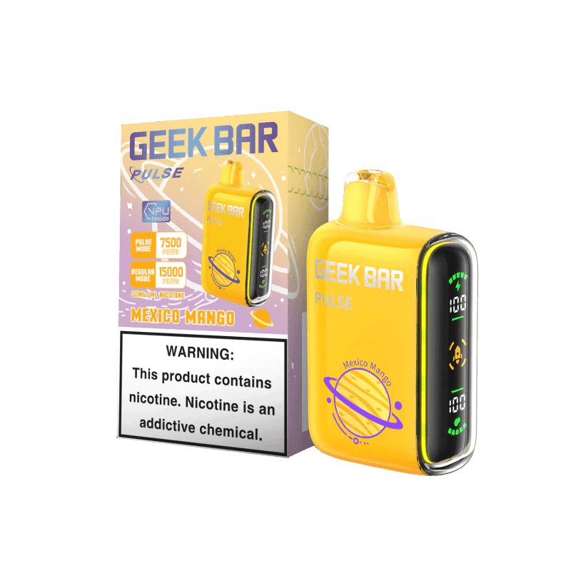Mexican Mango Geek Bar Pulse SAME DAY SHIPPING Mexican Mango Geek Bar Pulse SAME DAY SHIPPING