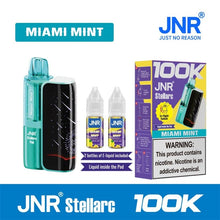 Load image into Gallery viewer, Pod Kit / Miami Mint Jnr Stellararc 100K Disposable Pod Kit