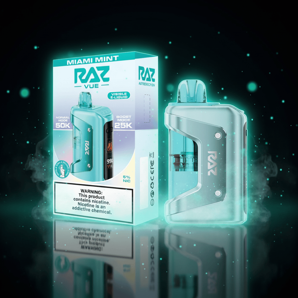 Mint Raz Vape Miami Mint Raz Vue Disposable Kit New York Mint RAZ Flavor | Bold Mint Raz Vape Miami Mint Raz Vue Disposable Kit New York Mint RAZ Flavor | Bold