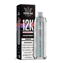 Load image into Gallery viewer, NN - Mixed Berry Al Fakher Crown Bar Crystal V2 Disposable 6mg