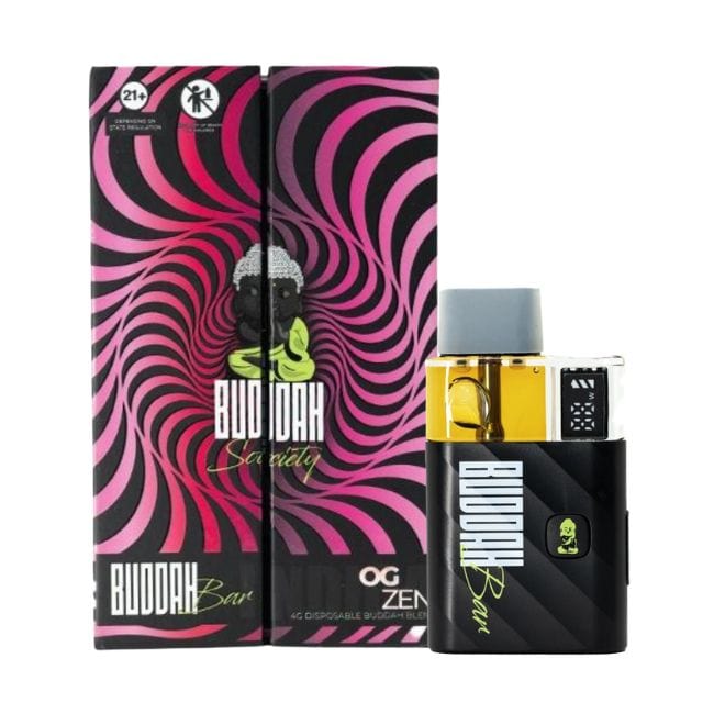 Zen Bar Vape Buddah Society Blend Bar Disposable 3GM Smooth Blend ZEO Disposable Jade Vaporizer 3.2 Zen Bar Vape Buddah Society Blend Bar Disposable 3GM Smooth Blend ZEO Disposable Jade Vaporizer 3.2