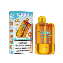 Load image into Gallery viewer, Orange Dragon Geek Cyber Tank Disposable Vape 40000 40k
