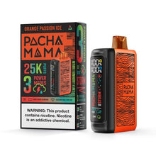 Load image into Gallery viewer, Orange Passion Ice Pacha Mama Vape 25K Disposable