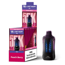 Load image into Gallery viewer, Peach Berry Lost Mary Viz 55K Disposable
