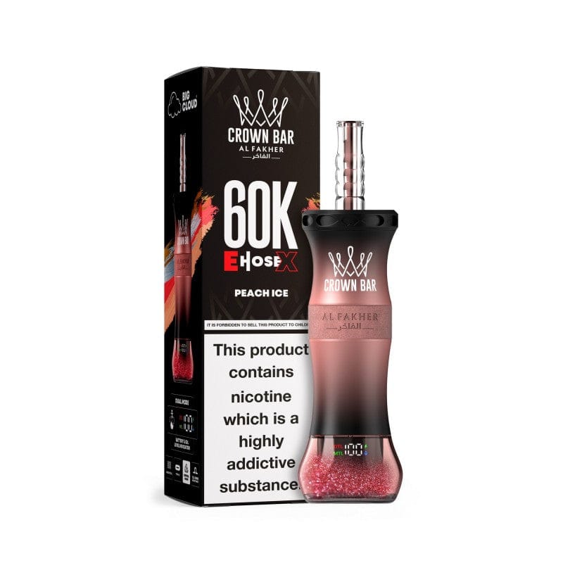 elfbar elfa master akku Al Fakher Crown Bar 20K Hypermax Vape Peach Ice main image 0