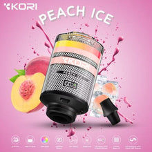 Load image into Gallery viewer, Peach Ice Kori Disposable E Hookah Head 120K Puffs